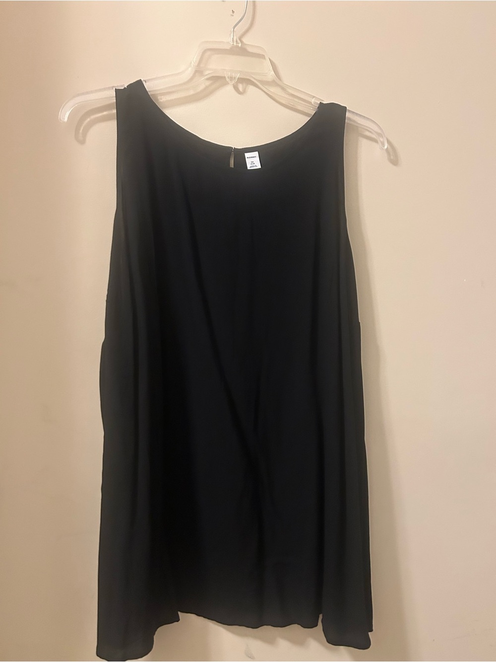 NWOT- Old Navy Women's Black Sleeveless Swing Tank Top. Size 3X